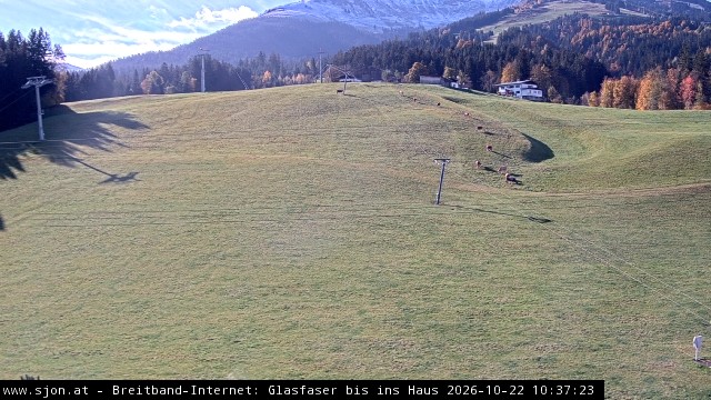Archiv Foto Webcam St. Johann/Tirol: Talstation Eichenhof