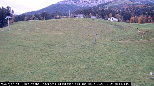 Archived image Webcam St Johann/Tyrol: Base Station Eichenhof