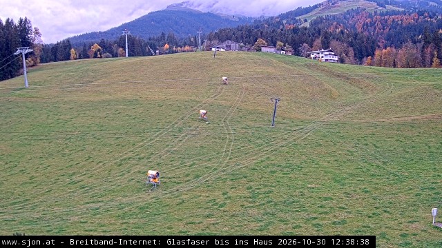 Archived image Webcam St Johann/Tyrol: Base Station Eichenhof