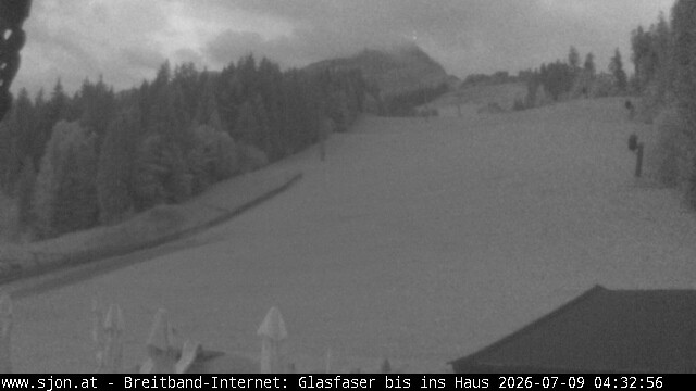 Archived image Webcam St Johann/Tyrol: Mountain restaurant Grander Schupf