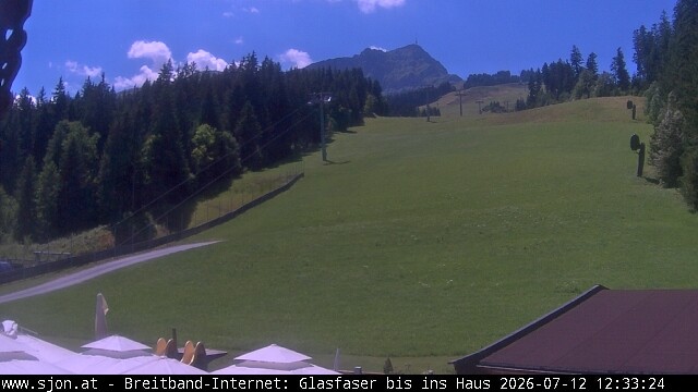 Archived image Webcam St Johann/Tyrol: Mountain restaurant Grander Schupf
