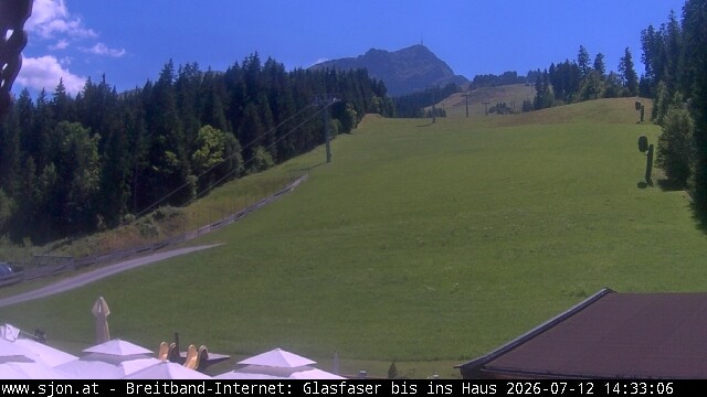Archived image Webcam St Johann/Tyrol: Mountain restaurant Grander Schupf
