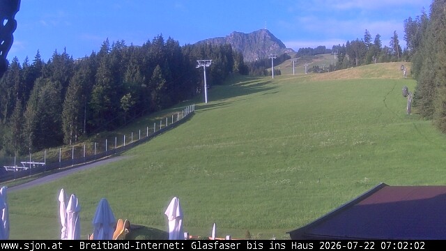 Archiv Foto Webcam St. Johann/Tirol: Grander Schupf