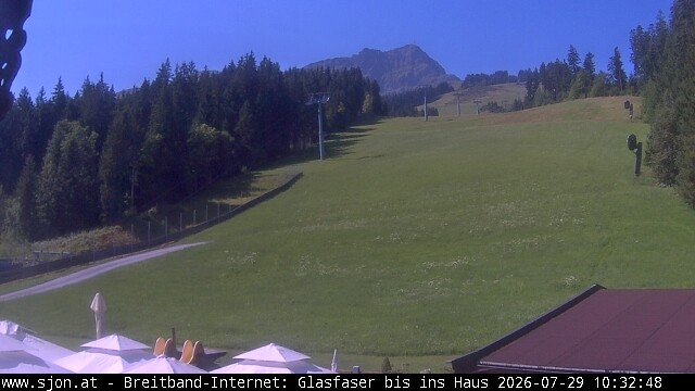 Archiv Foto Webcam St. Johann/Tirol: Grander Schupf