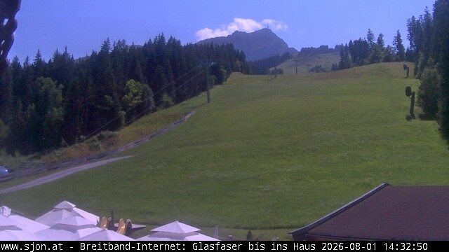 Archiv Foto Webcam St. Johann/Tirol: Grander Schupf