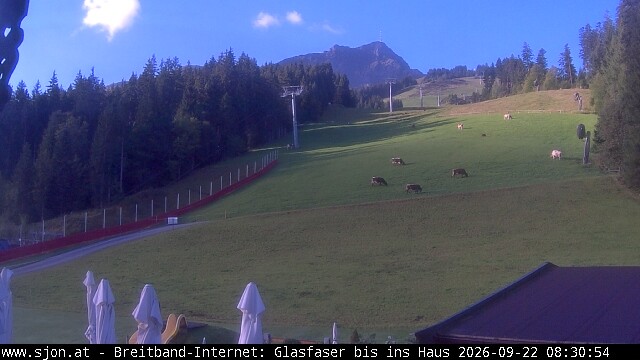 Archiv Foto Webcam St. Johann/Tirol: Grander Schupf