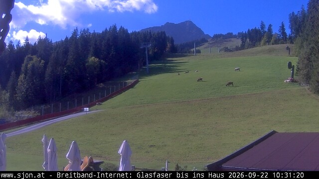 Archiv Foto Webcam St. Johann/Tirol: Grander Schupf