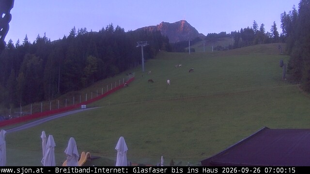Archiv Foto Webcam St. Johann/Tirol: Grander Schupf