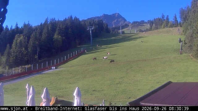 Archiv Foto Webcam St. Johann/Tirol: Grander Schupf
