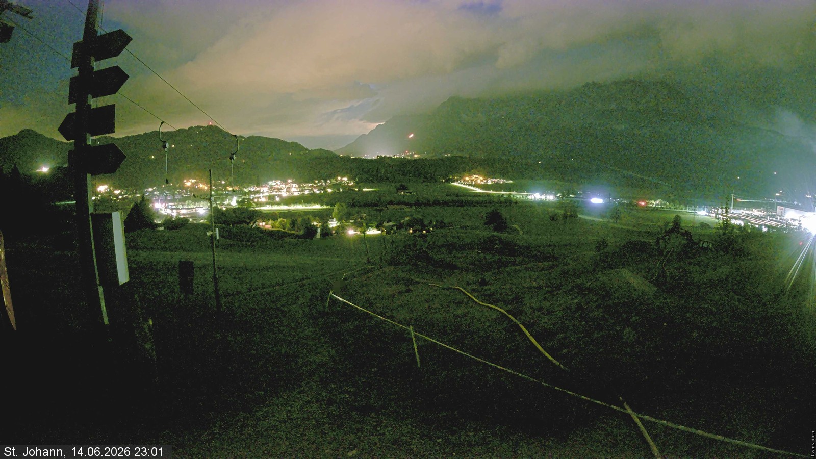Archiv Foto Webcam Oberndorf in Tirol: Bikepark Tauwiesenlift