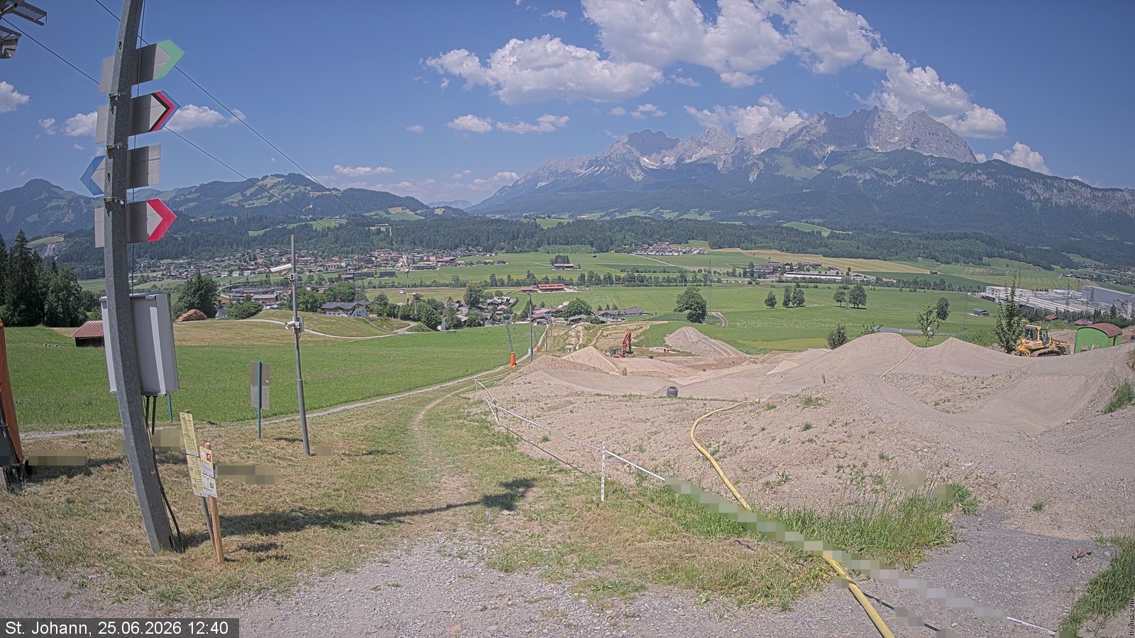Archived image Webcam Oberndorf/Tyrol: Bike Trails