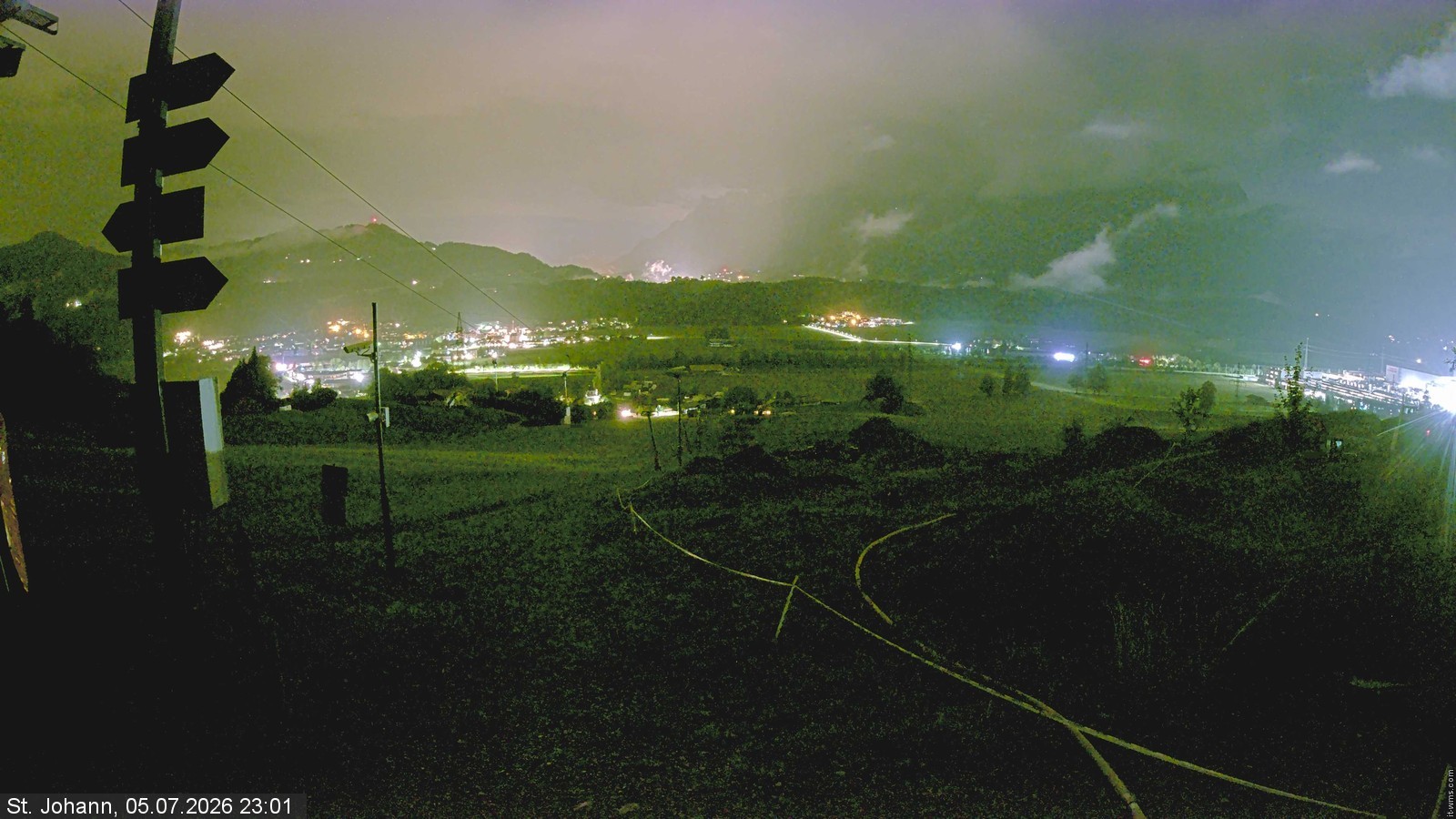 Archiv Foto Webcam Oberndorf in Tirol: Bikepark Tauwiesenlift