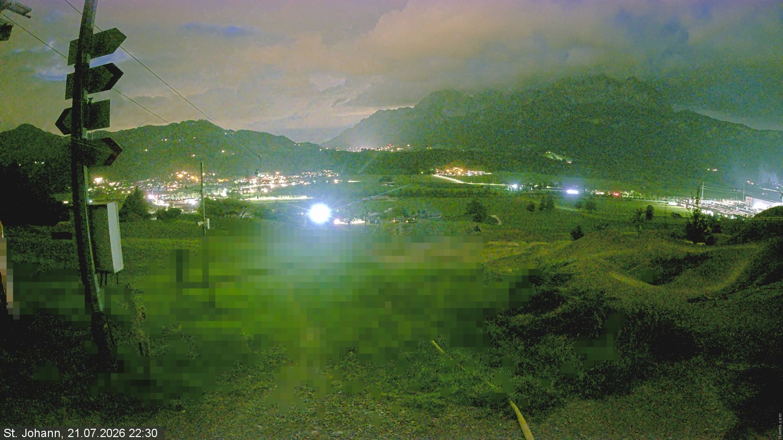 Archiv Foto Webcam Oberndorf in Tirol: Bikepark Tauwiesenlift
