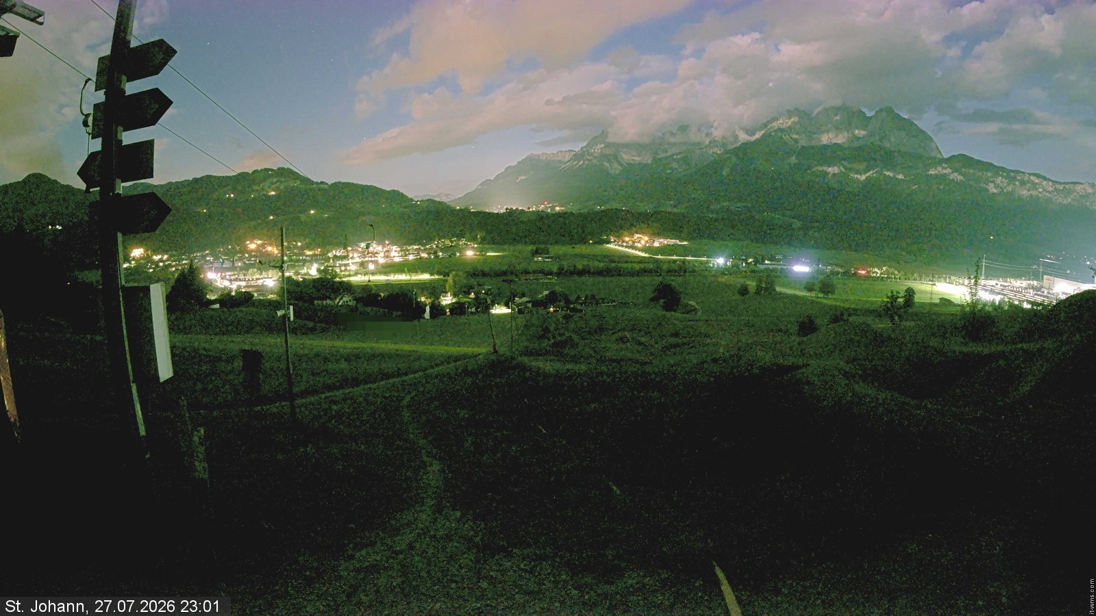 Archiv Foto Webcam Oberndorf in Tirol: Bikepark Tauwiesenlift
