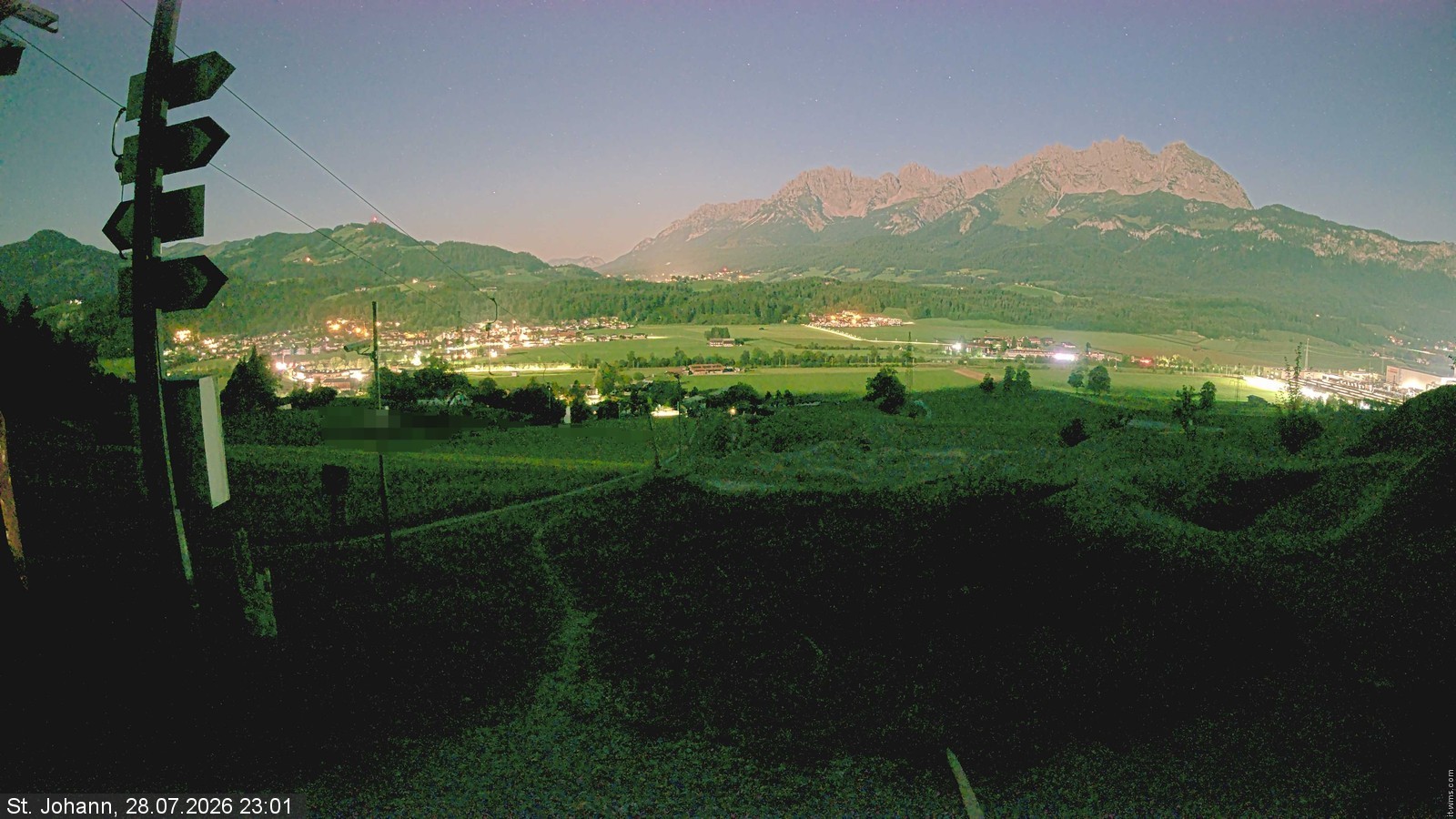 Archiv Foto Webcam Oberndorf in Tirol: Bikepark Tauwiesenlift