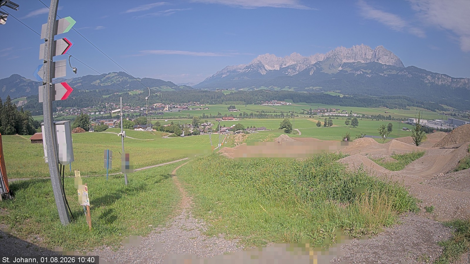 Archived image Webcam Oberndorf/Tyrol: Bike Trails