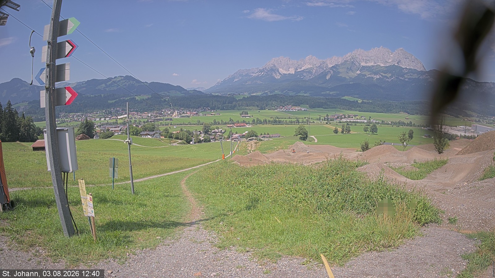 Archived image Webcam Oberndorf/Tyrol: Bike Trails