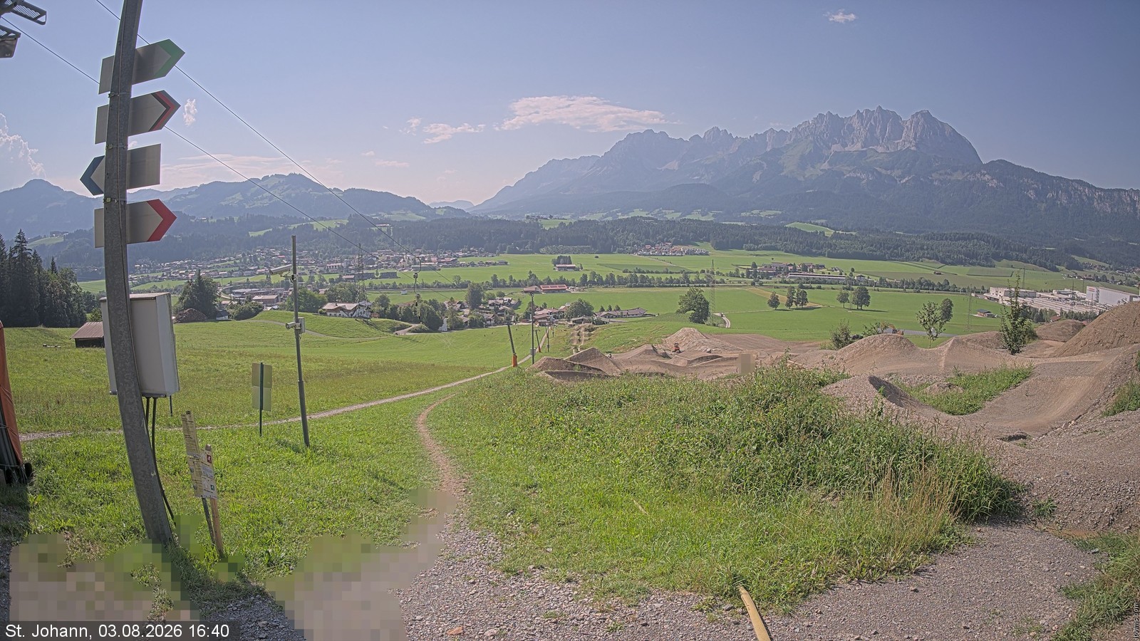Archived image Webcam Oberndorf/Tyrol: Bike Trails