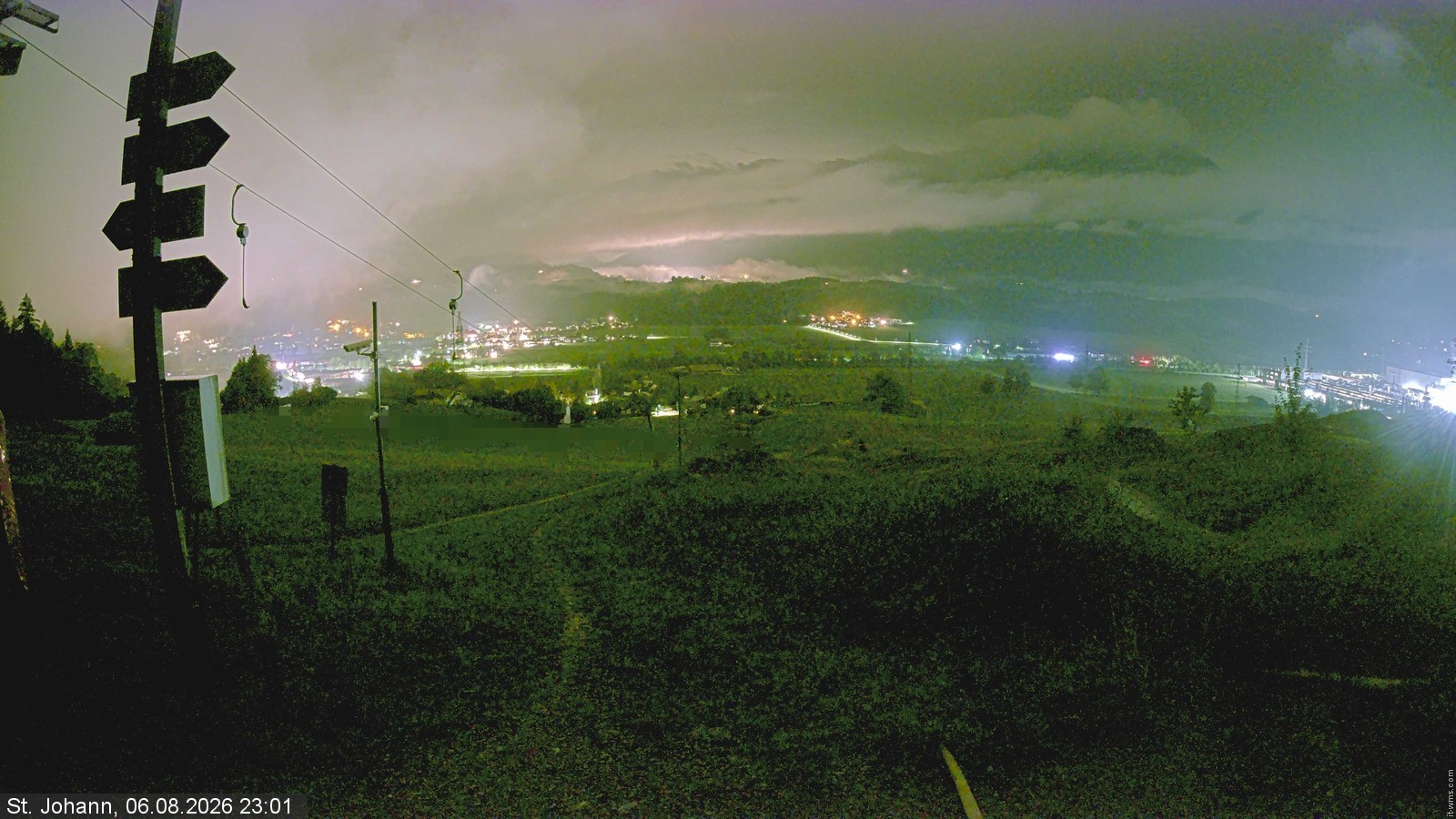 Archiv Foto Webcam Oberndorf in Tirol: Bikepark Tauwiesenlift