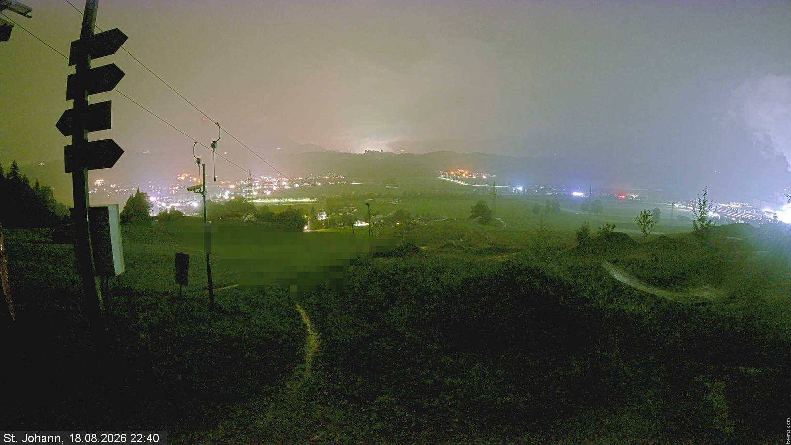 Archiv Foto Webcam Oberndorf in Tirol: Bikepark Tauwiesenlift