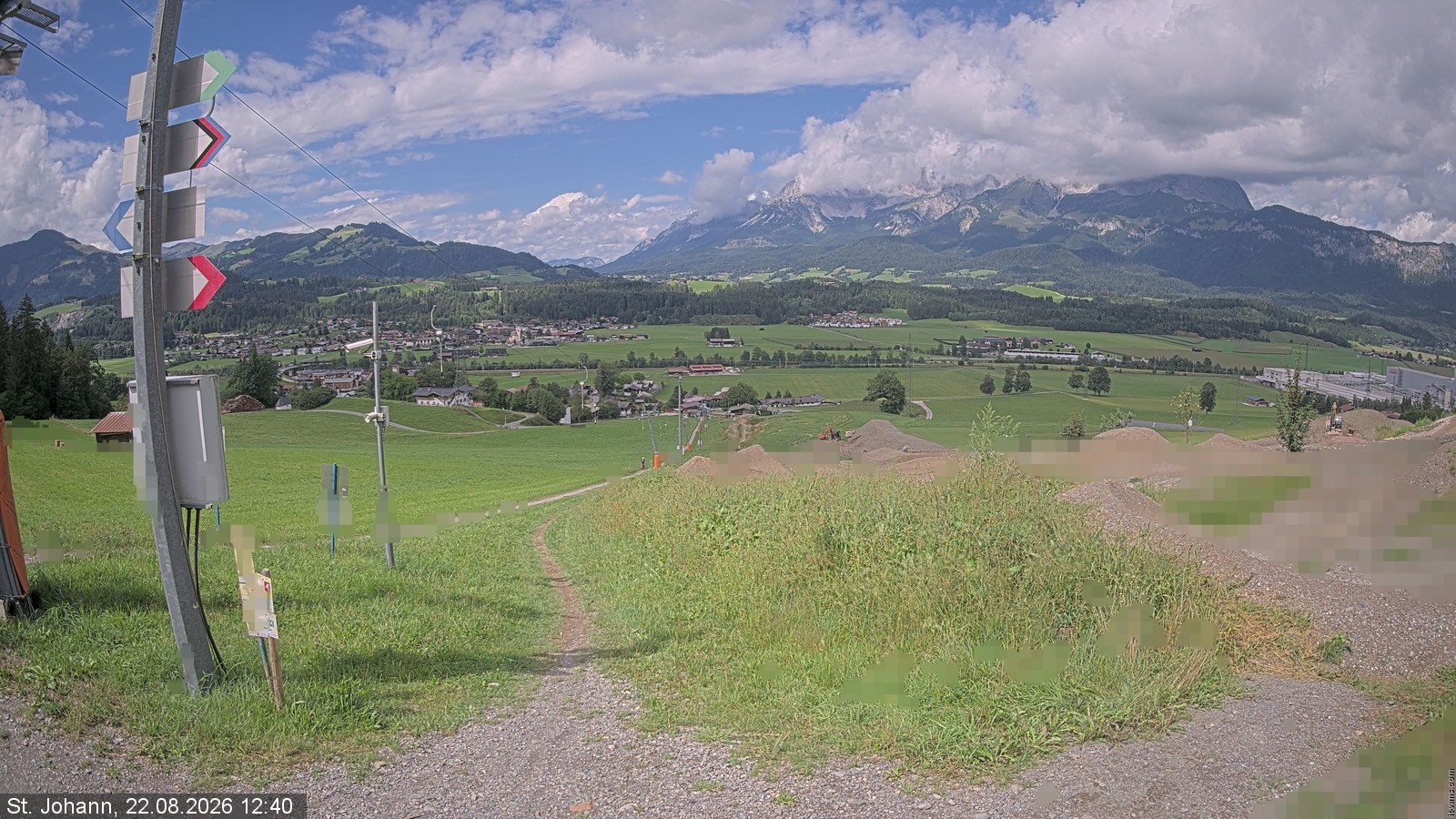 Archived image Webcam Oberndorf/Tyrol: Bike Trails