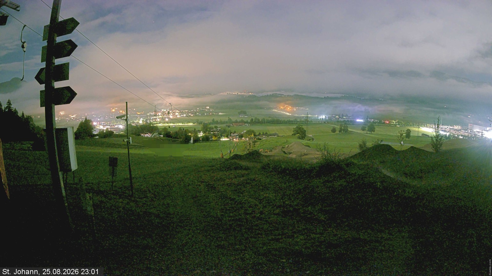 Archived image Webcam Oberndorf/Tyrol: Bike Trails