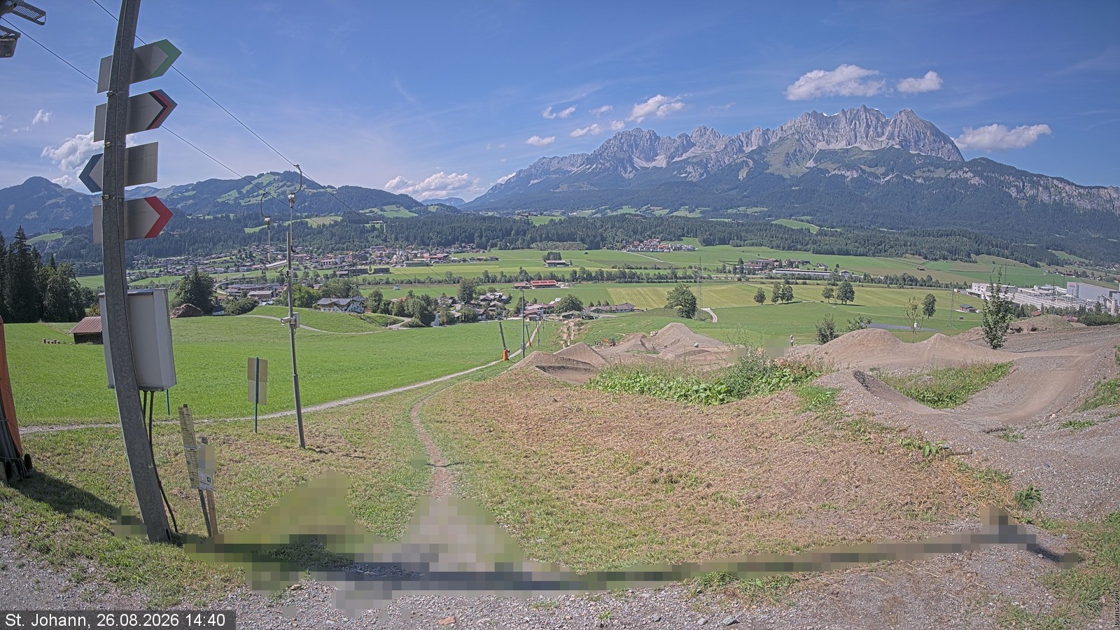 Archived image Webcam Oberndorf/Tyrol: Bike Trails