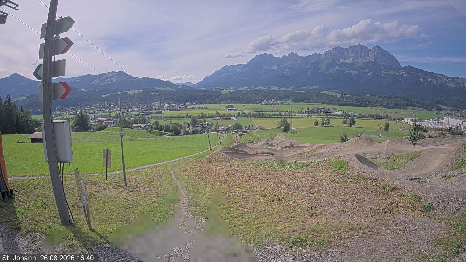 Archived image Webcam Oberndorf/Tyrol: Bike Trails