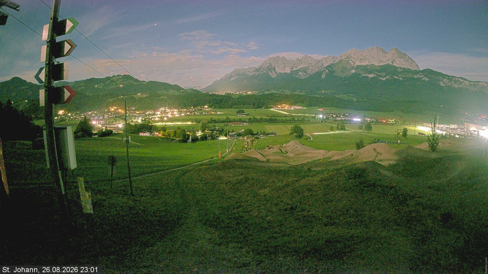 Archived image Webcam Oberndorf/Tyrol: Bike Trails