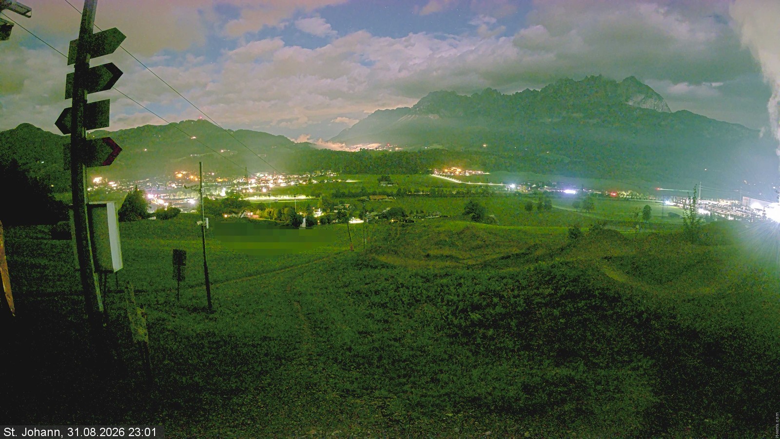 Archiv Foto Webcam Oberndorf in Tirol: Bikepark Tauwiesenlift