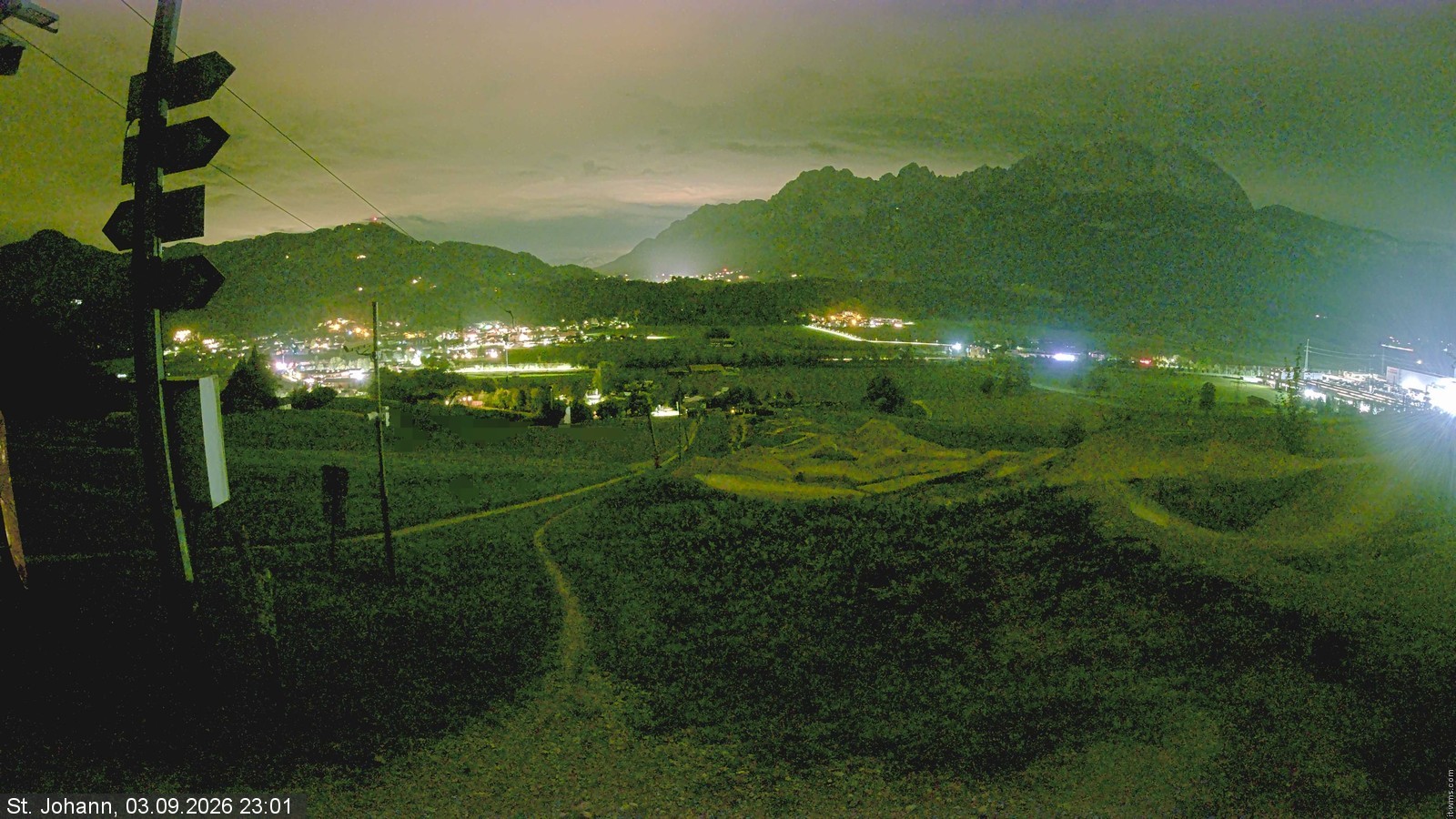 Archiv Foto Webcam Oberndorf in Tirol: Bikepark Tauwiesenlift