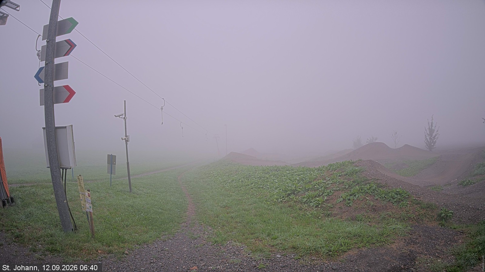 Archived image Webcam Oberndorf/Tyrol: Bike Trails