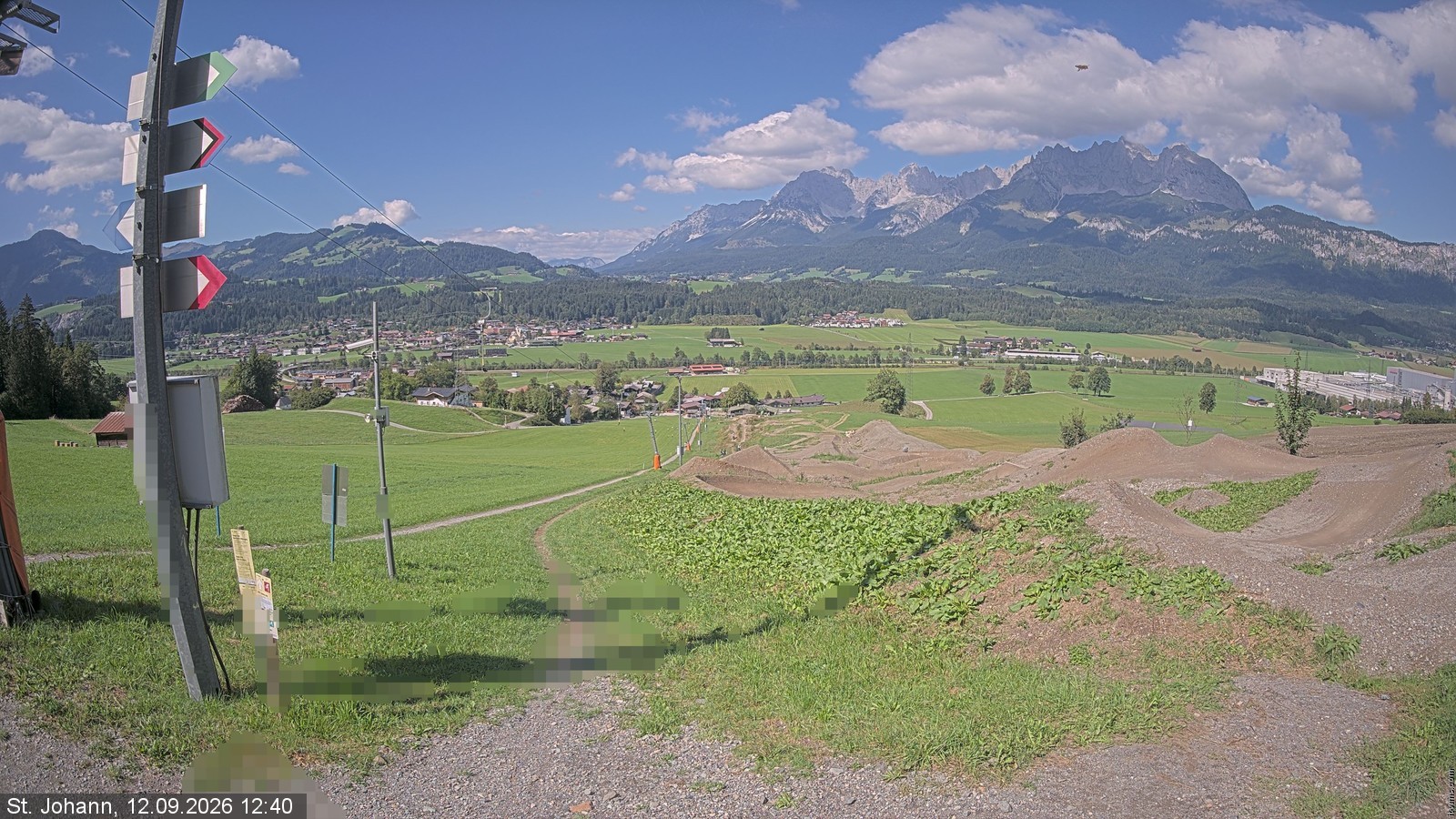 Archived image Webcam Oberndorf/Tyrol: Bike Trails