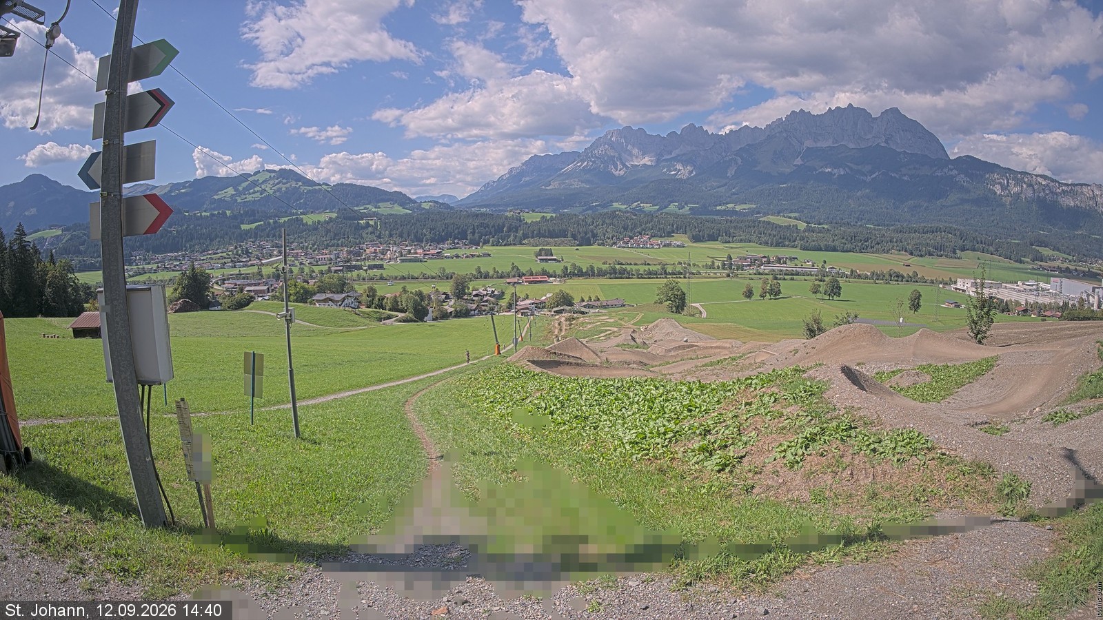 Archived image Webcam Oberndorf/Tyrol: Bike Trails