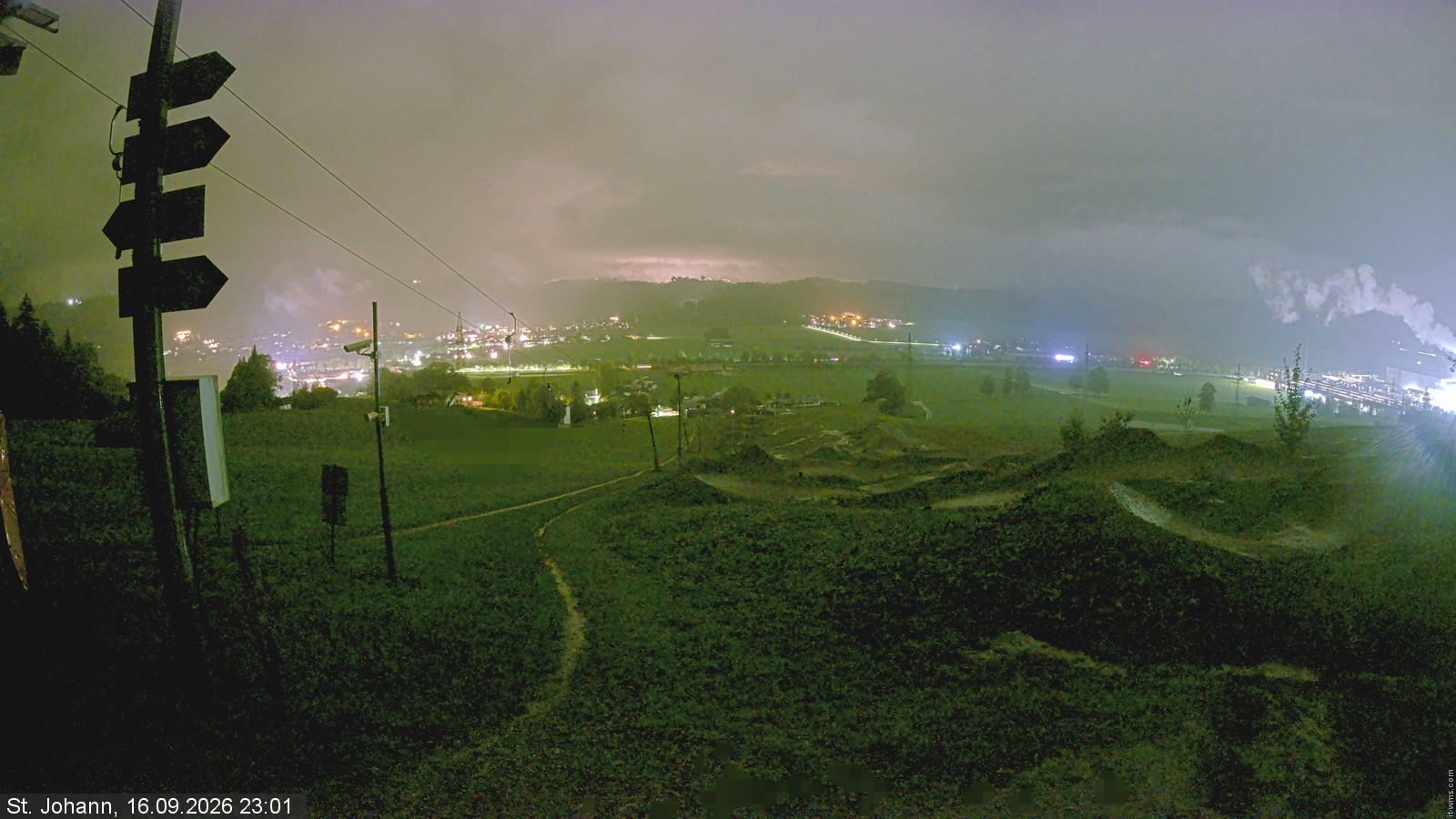 Archived image Webcam Oberndorf/Tyrol: Bike Trails