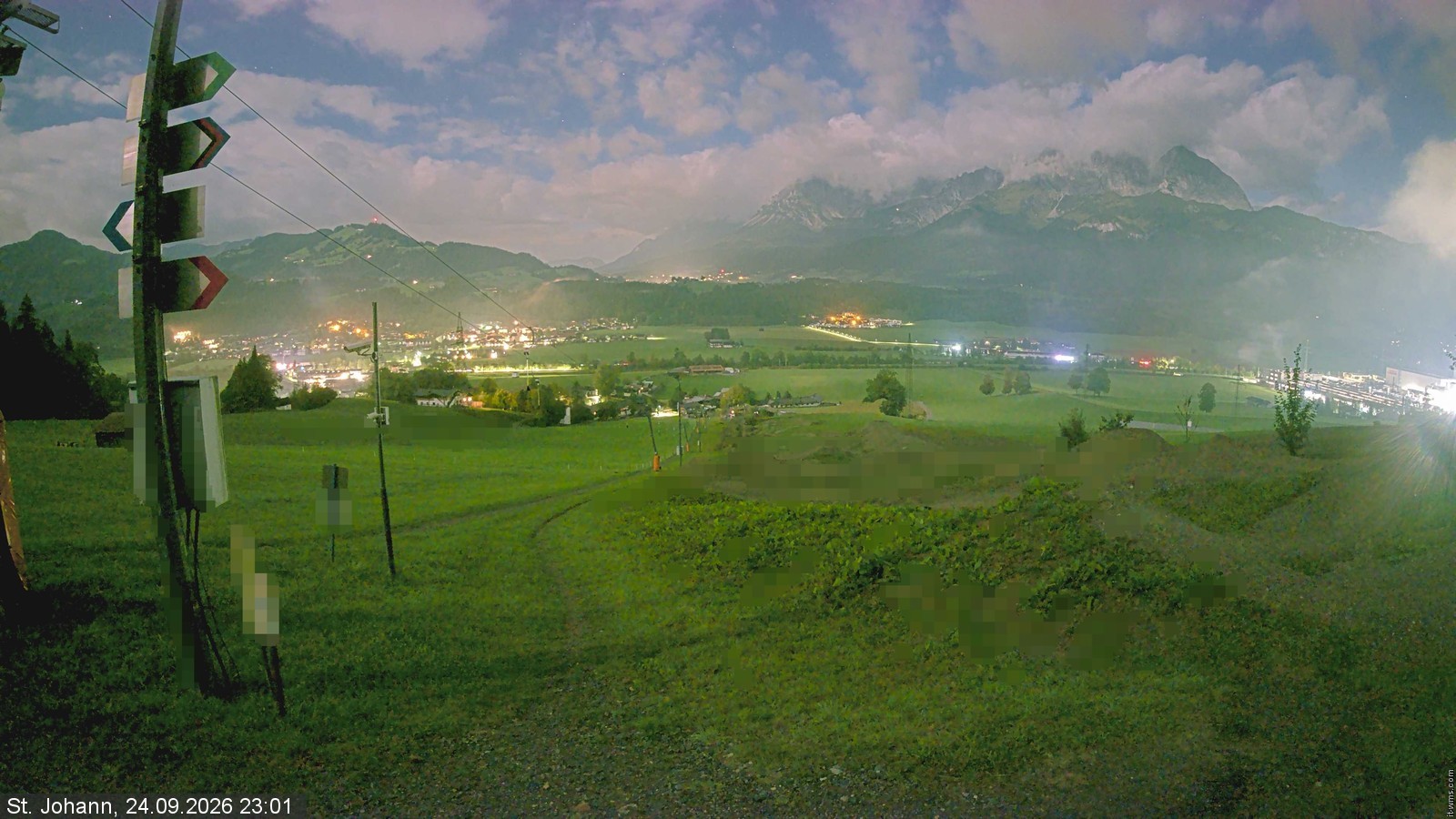 Archiv Foto Webcam Oberndorf in Tirol: Bikepark Tauwiesenlift