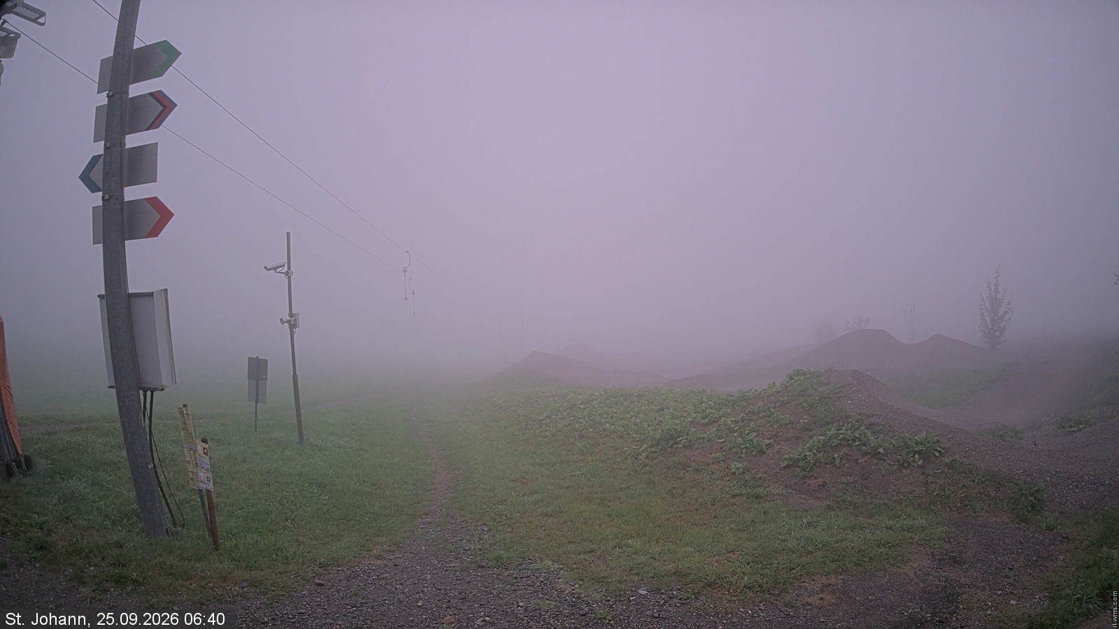 Archiv Foto Webcam Oberndorf in Tirol: Bikepark Tauwiesenlift
