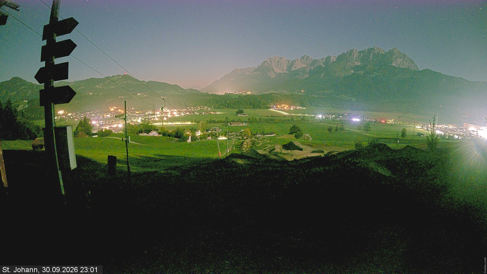 Archiv Foto Webcam Oberndorf in Tirol: Bikepark Tauwiesenlift
