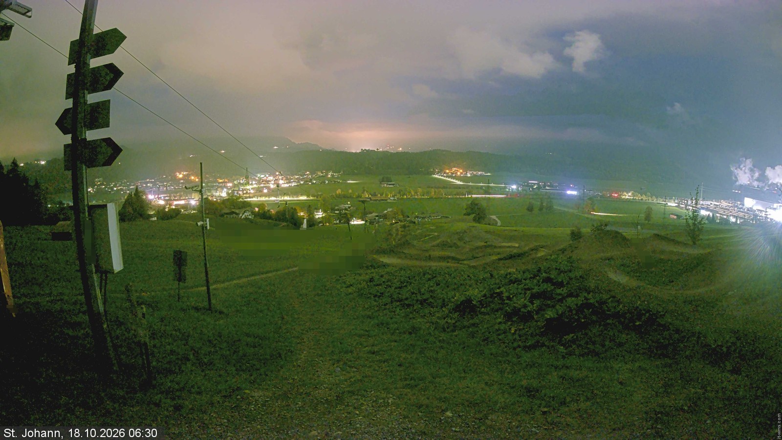 Archiv Foto Webcam Oberndorf in Tirol: Bikepark Tauwiesenlift