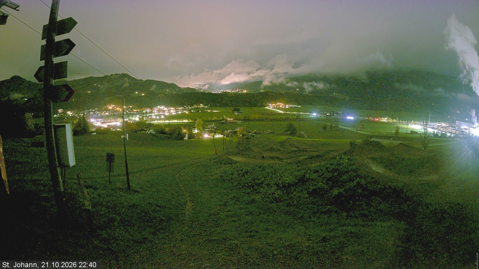 Archiv Foto Webcam Oberndorf in Tirol: Bikepark Tauwiesenlift