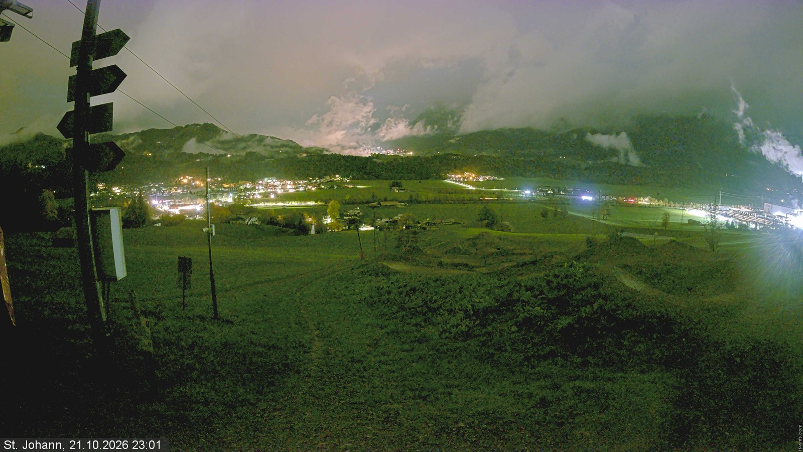 Archiv Foto Webcam Oberndorf in Tirol: Bikepark Tauwiesenlift