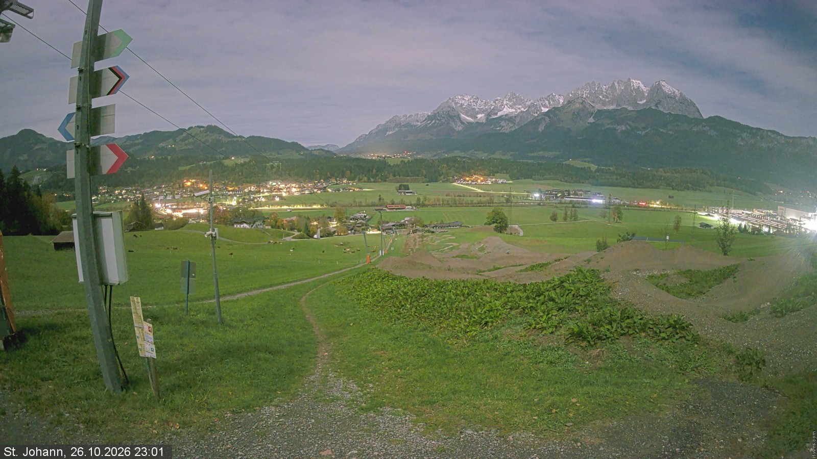 Archived image Webcam Oberndorf/Tyrol: Bike Trails