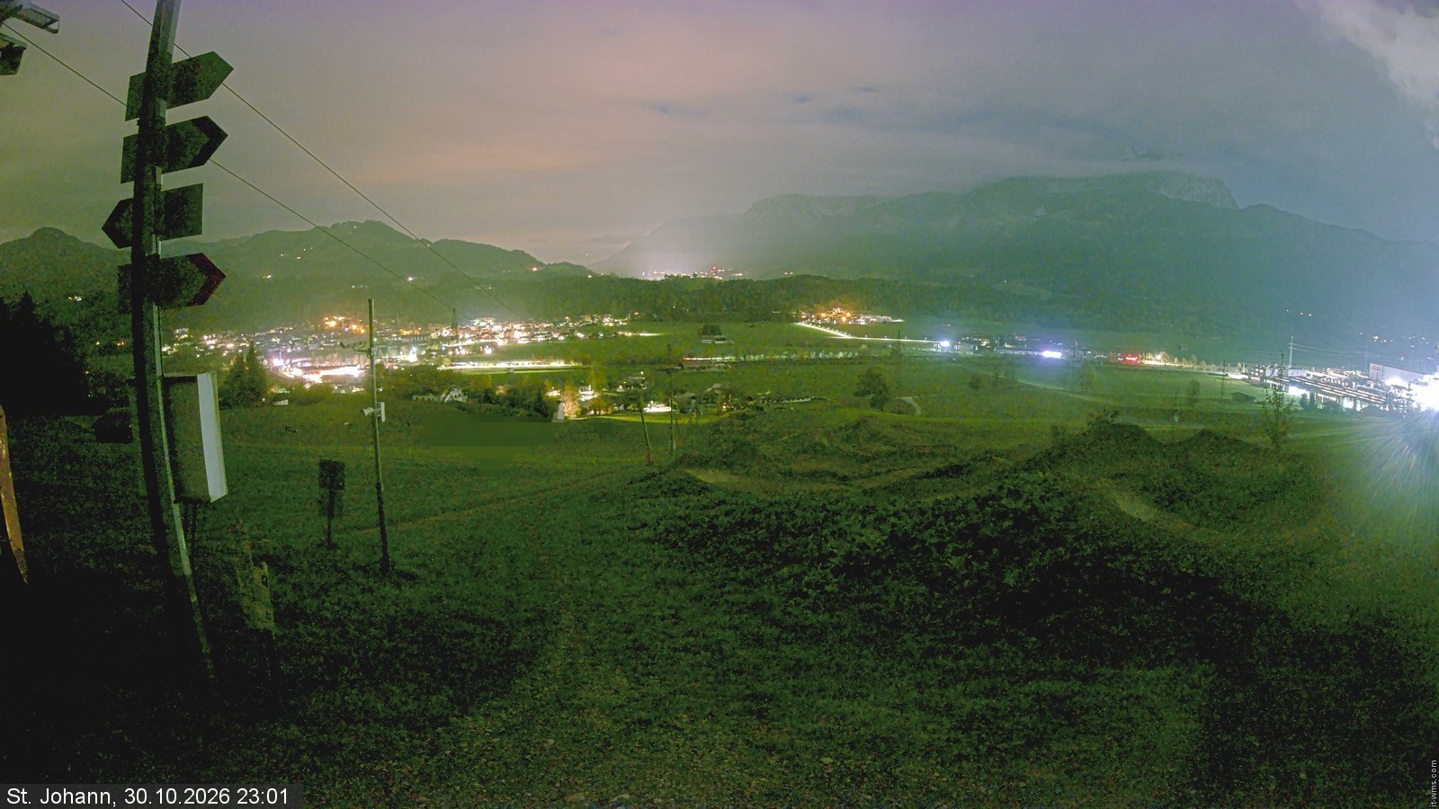 Archiv Foto Webcam Oberndorf in Tirol: Bikepark Tauwiesenlift