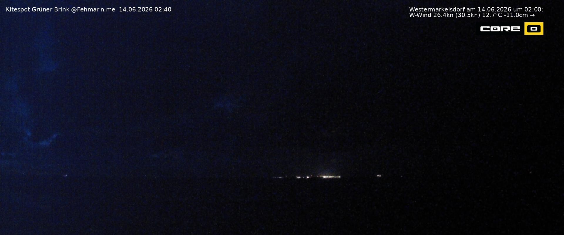Archiv Foto Webcam Fehmarn: Naturstrand Grüner Brink