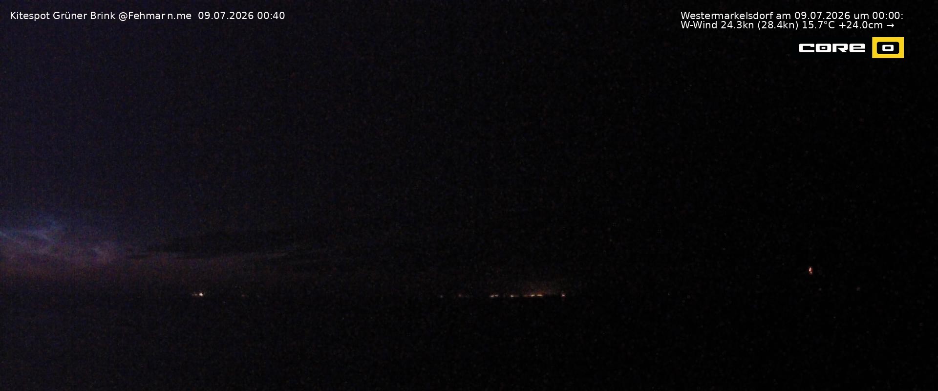 Archiv Foto Webcam Fehmarn: Naturstrand Grüner Brink