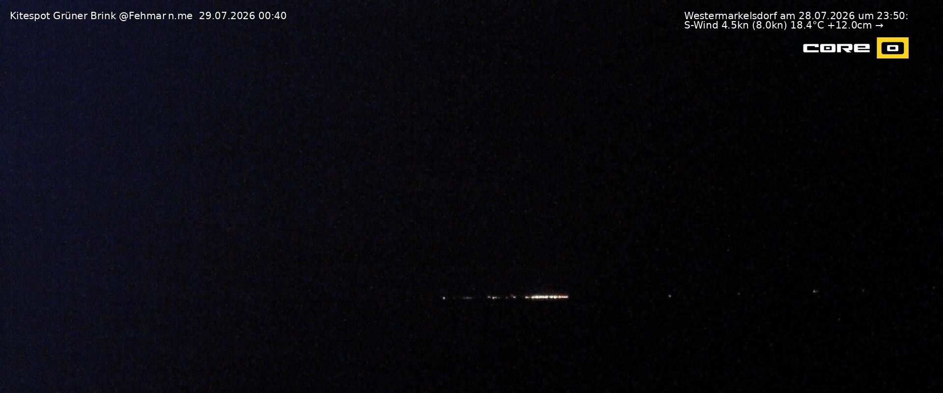 Archiv Foto Webcam Fehmarn: Naturstrand Grüner Brink