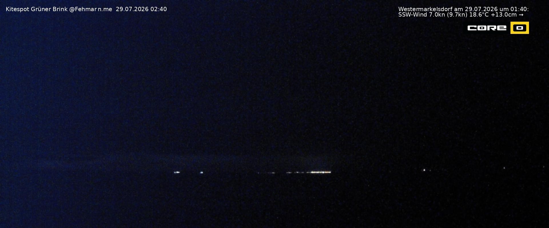 Archiv Foto Webcam Fehmarn: Naturstrand Grüner Brink