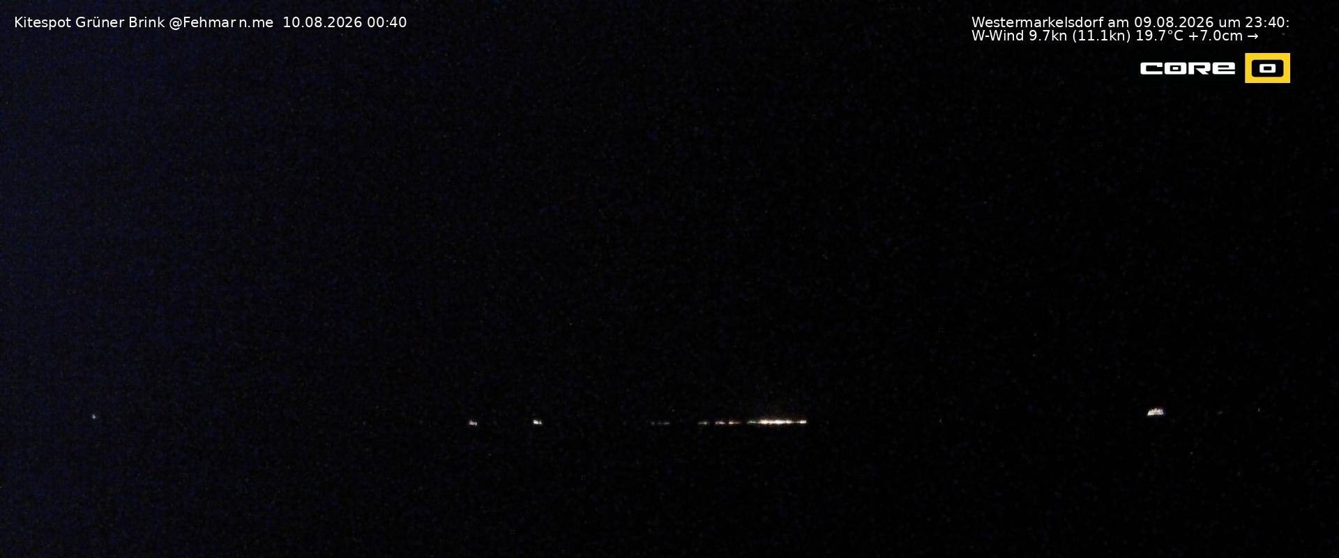 Archiv Foto Webcam Fehmarn: Naturstrand Grüner Brink
