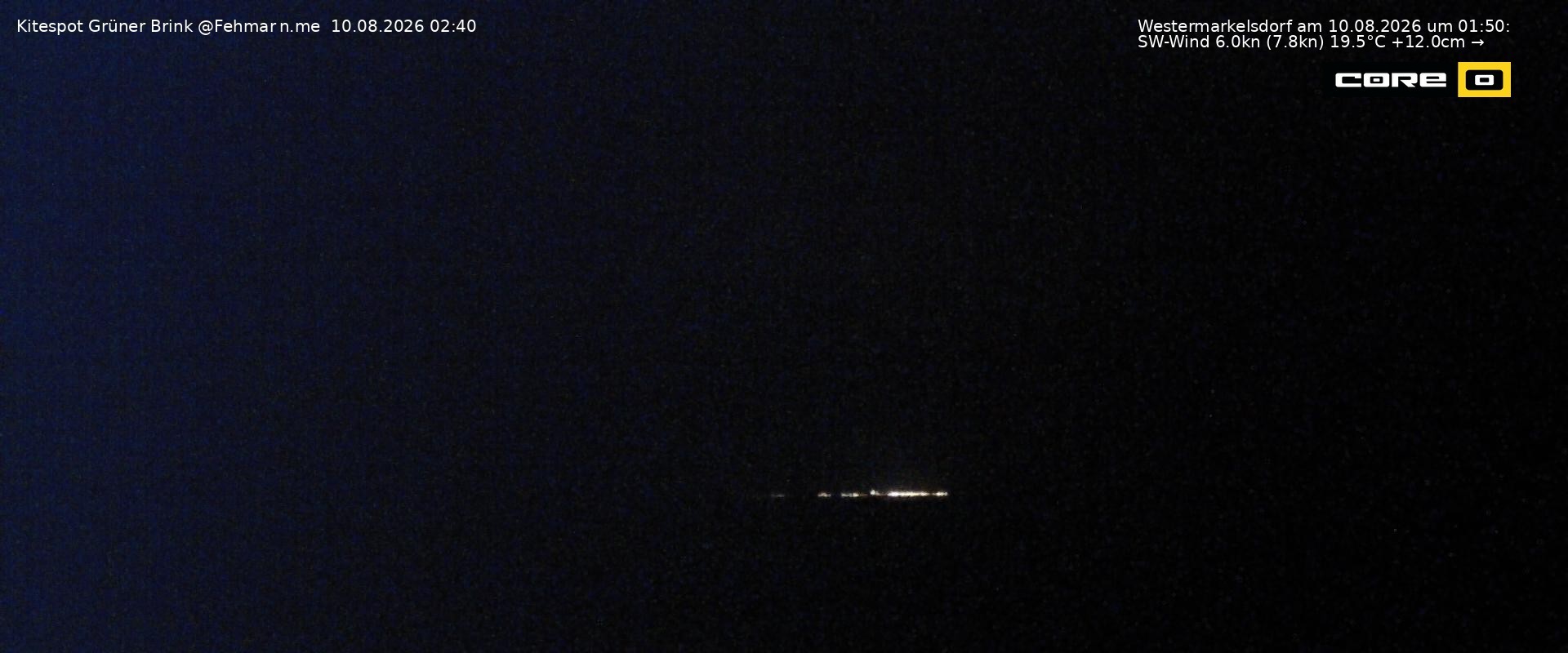 Archiv Foto Webcam Fehmarn: Naturstrand Grüner Brink