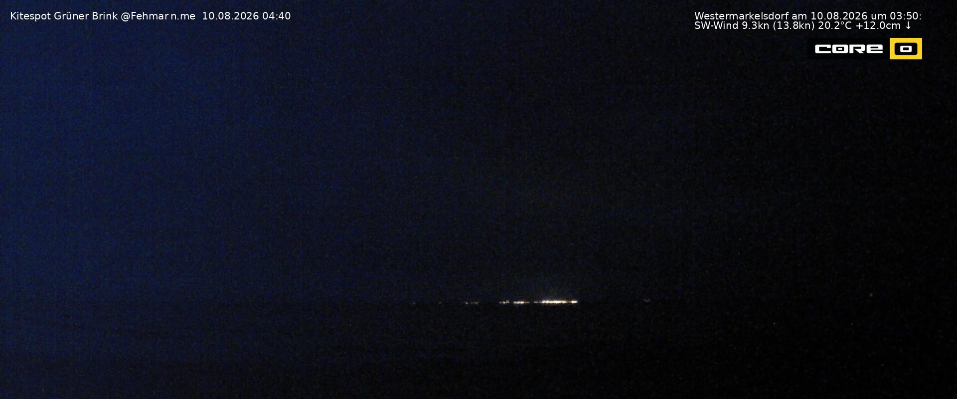 Archiv Foto Webcam Fehmarn: Naturstrand Grüner Brink